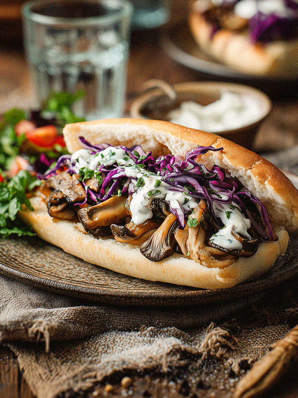 Orientalisch: Pilz-Kebab
